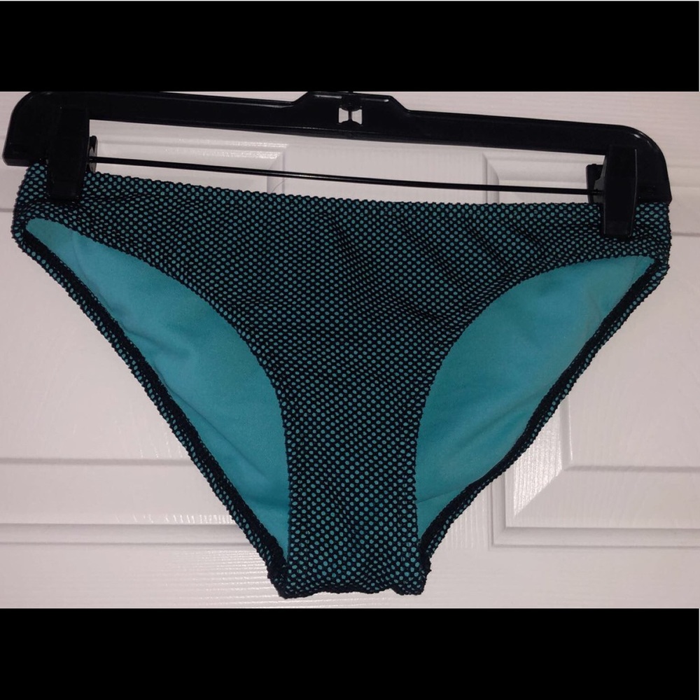 Aqua/ Teal blue bikini bottoms